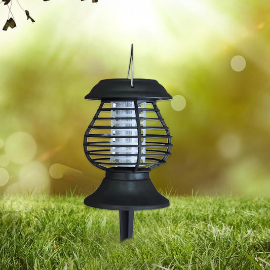Solar-Powered Insect Repellent Lamp with LED Light - Effective Mosquito Control for Outdoors