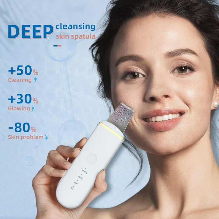 Ultrasonic Facial Skin Scrubber