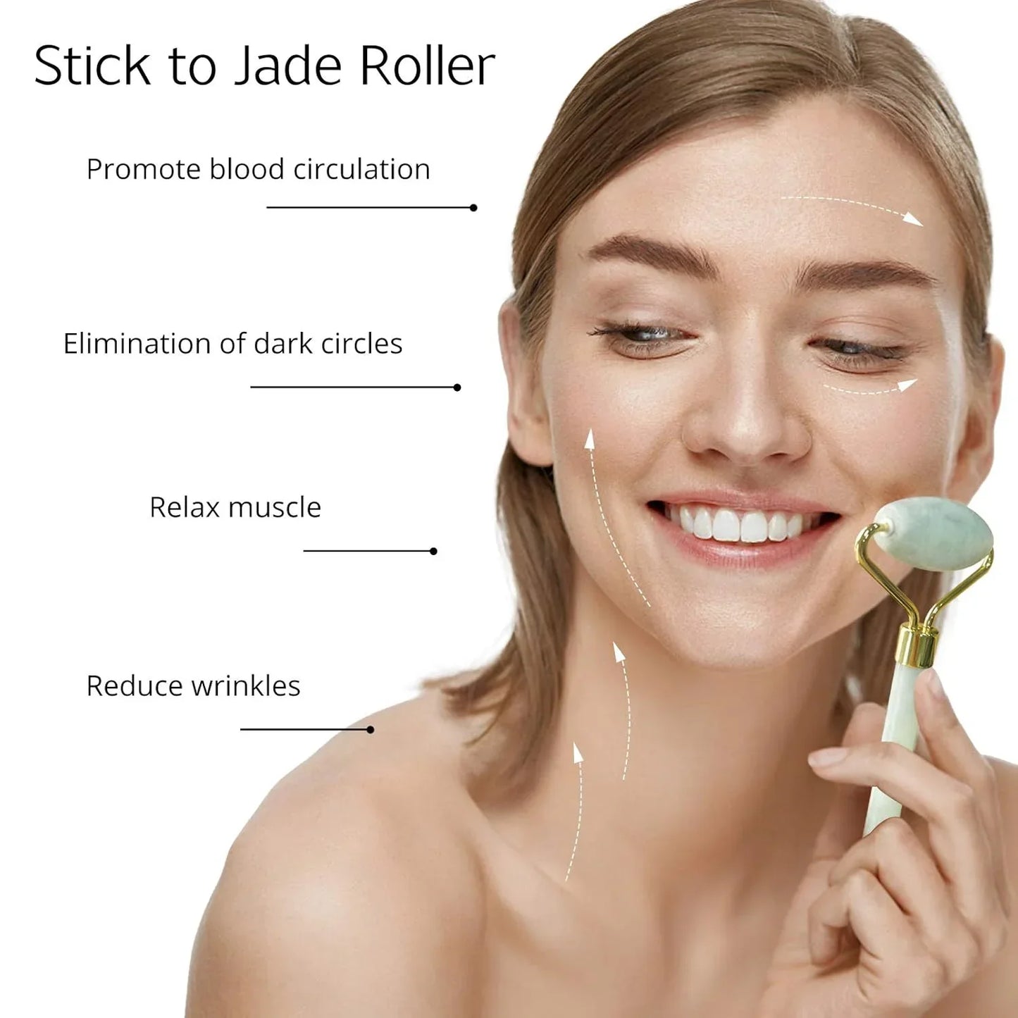 Radiant Skin Gua Sha & Jade Roller Set | For Glowing Skin and Relaxation