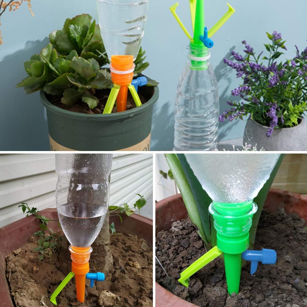 Self-Watering Plant Spike - Includes Bottle Adapter for Convenient Watering