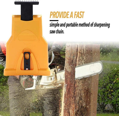Chainsaw Sharpener for Precise Chain Sharpening