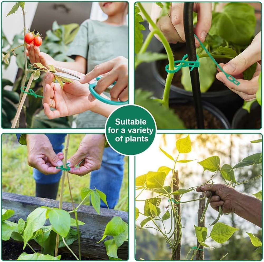 Plant Support Cable Tie Set - Secure and Stable Plant Fastening Solution