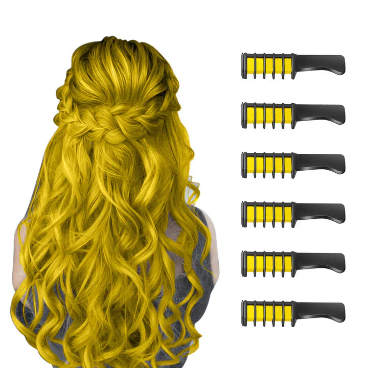 Temporary Hair Chalk Stick | Vibrant & Washable Hair Colors