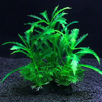 Realistic Artificial Aquarium Plants - Vibrant Decorative Plants for Fish Tanks
