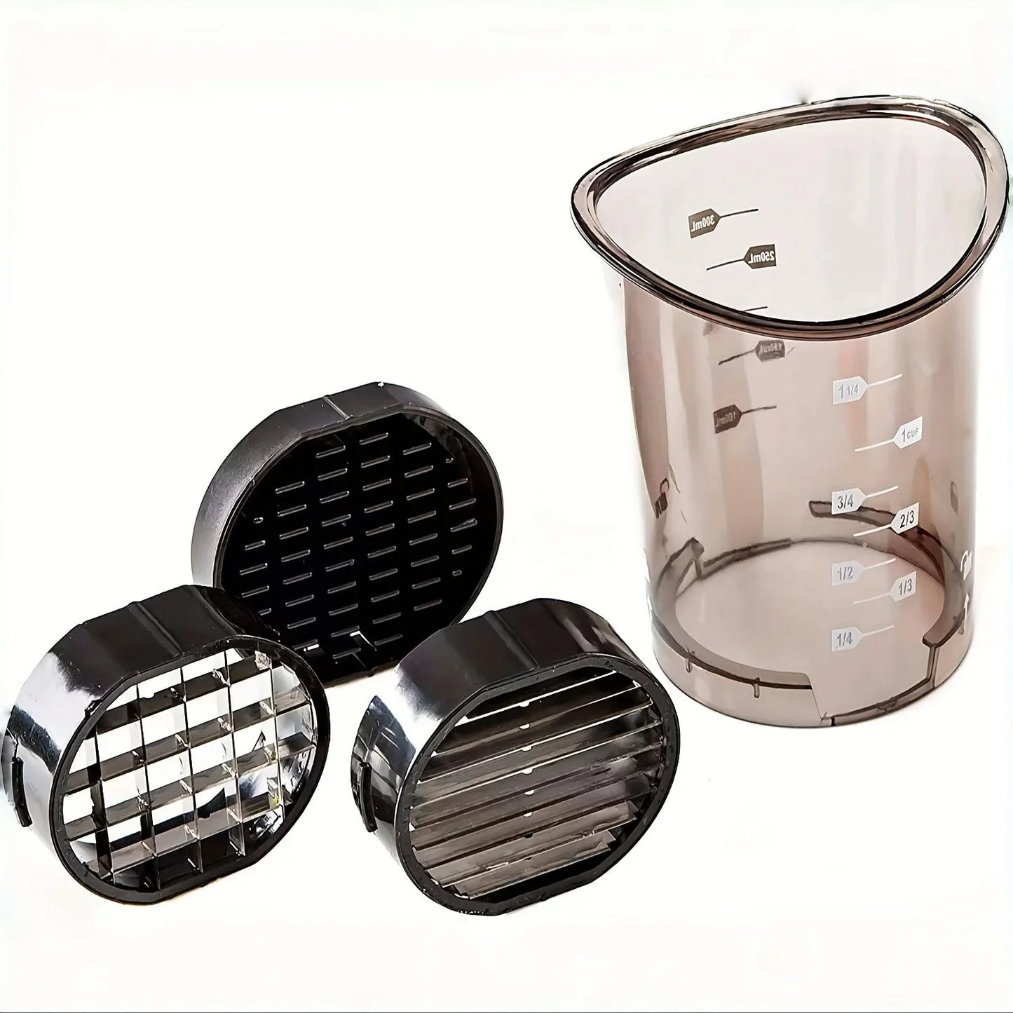 3-in-1 Manual Vegetable Slicer, Cutter & Chopper