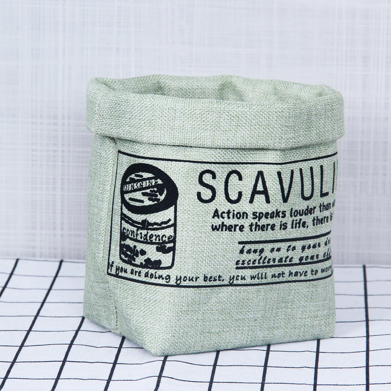 Stylish Printed Fabric Plant Pot – Multi-Use Storage Solution for Plants and Home Décor