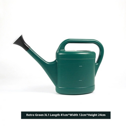 Large Capacity Watering Can with Long Spout - Plastic Garden Watering Tool