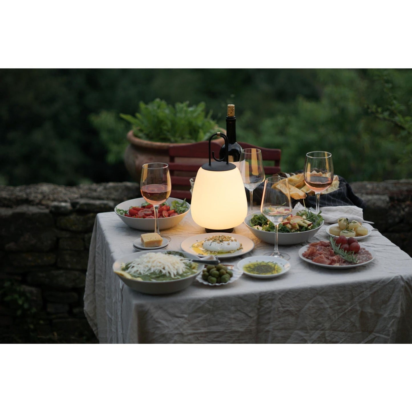 Portable Modern LED Lantern for Outdoor Use
