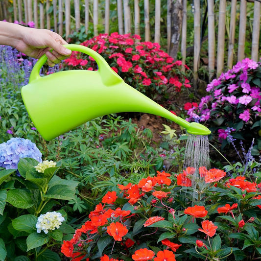 Easy-Grip Garden Watering Can – Ergonomic Spout Design for Effortless Pouring