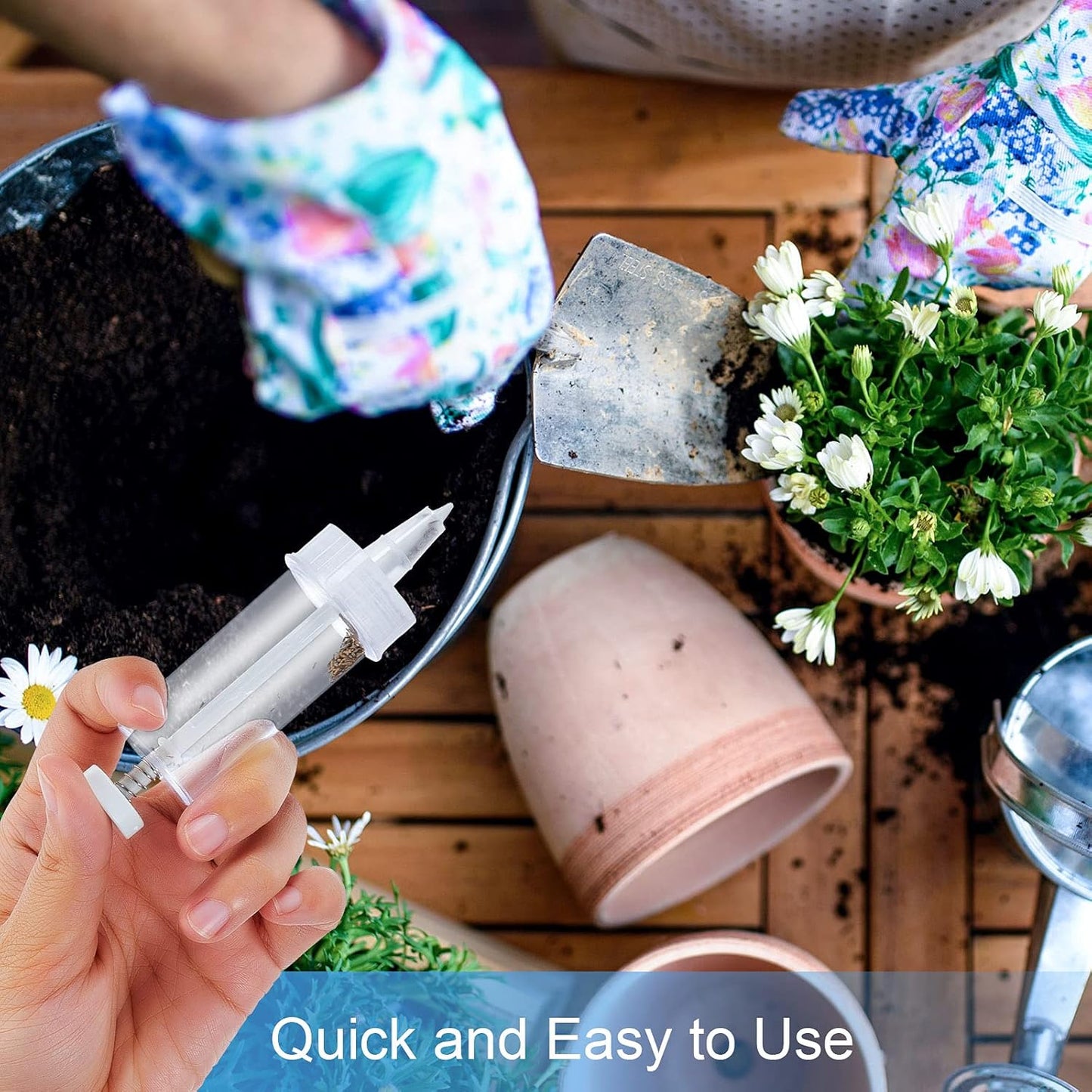 Precision Seed Sower – Simple and Efficient Seed Hopper for Accurate Planting