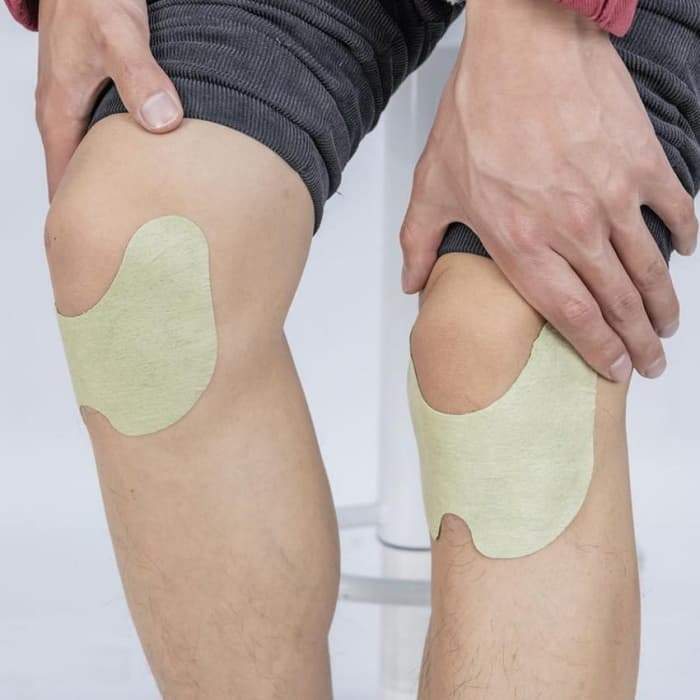 Knee Support and Pain Relief Patch Set