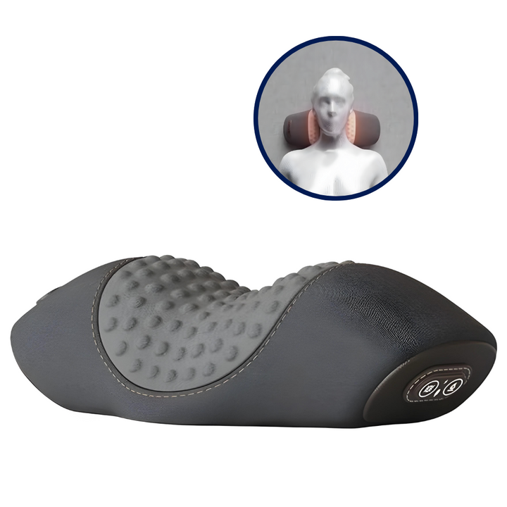 Neck and Shoulder Massage Pillow with Heat Therapy