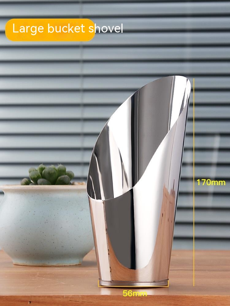 Durable Stainless Steel Planting Shovel – Strong Gardening Tool for Soil and Pots