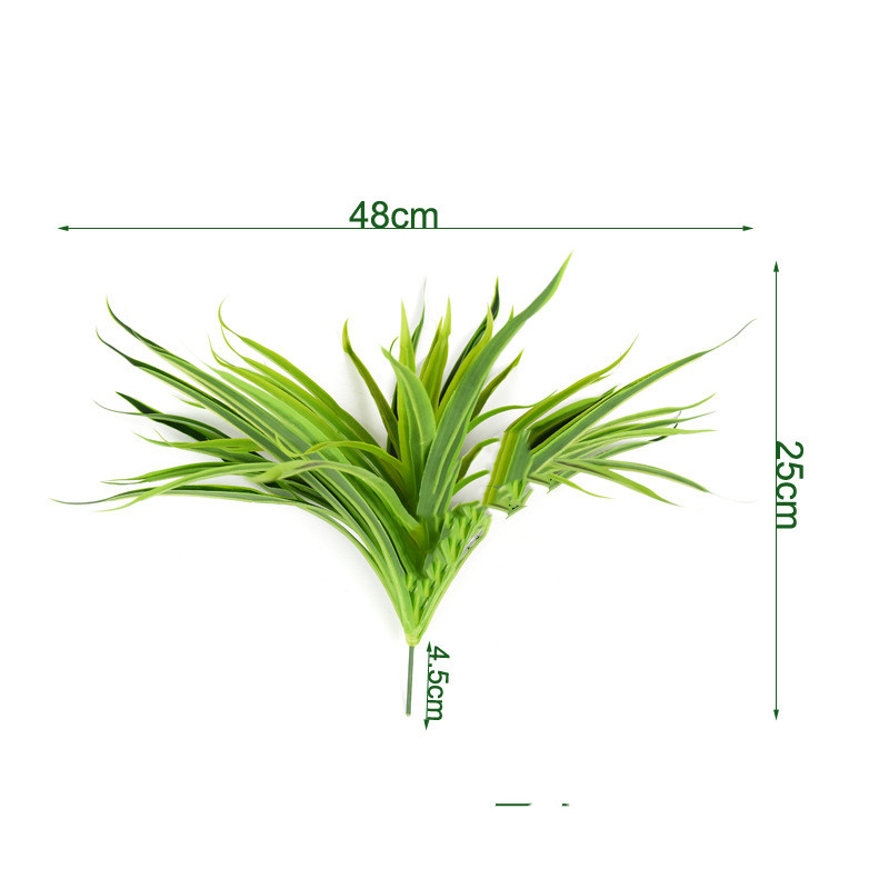 Lifelike Artificial Grass Plant in Pot – Decorative Greenery for Home and Office Décor