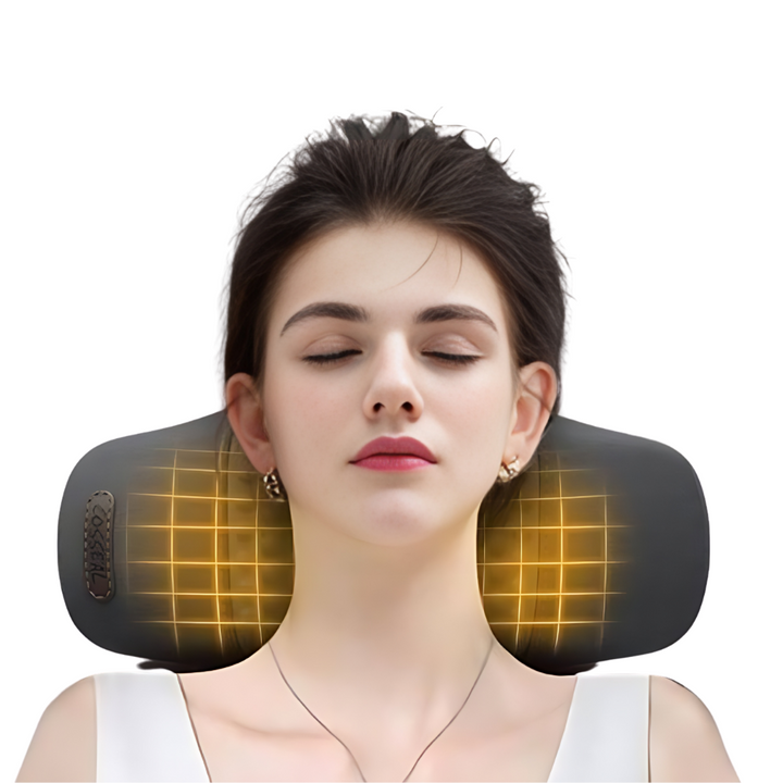 Neck and Shoulder Massage Pillow with Heat Therapy