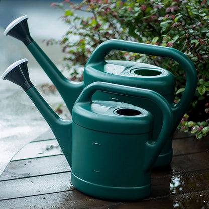 Large Capacity Watering Can with Long Spout - Plastic Garden Watering Tool