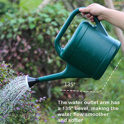 Large Capacity Watering Can with Long Spout - Plastic Garden Watering Tool