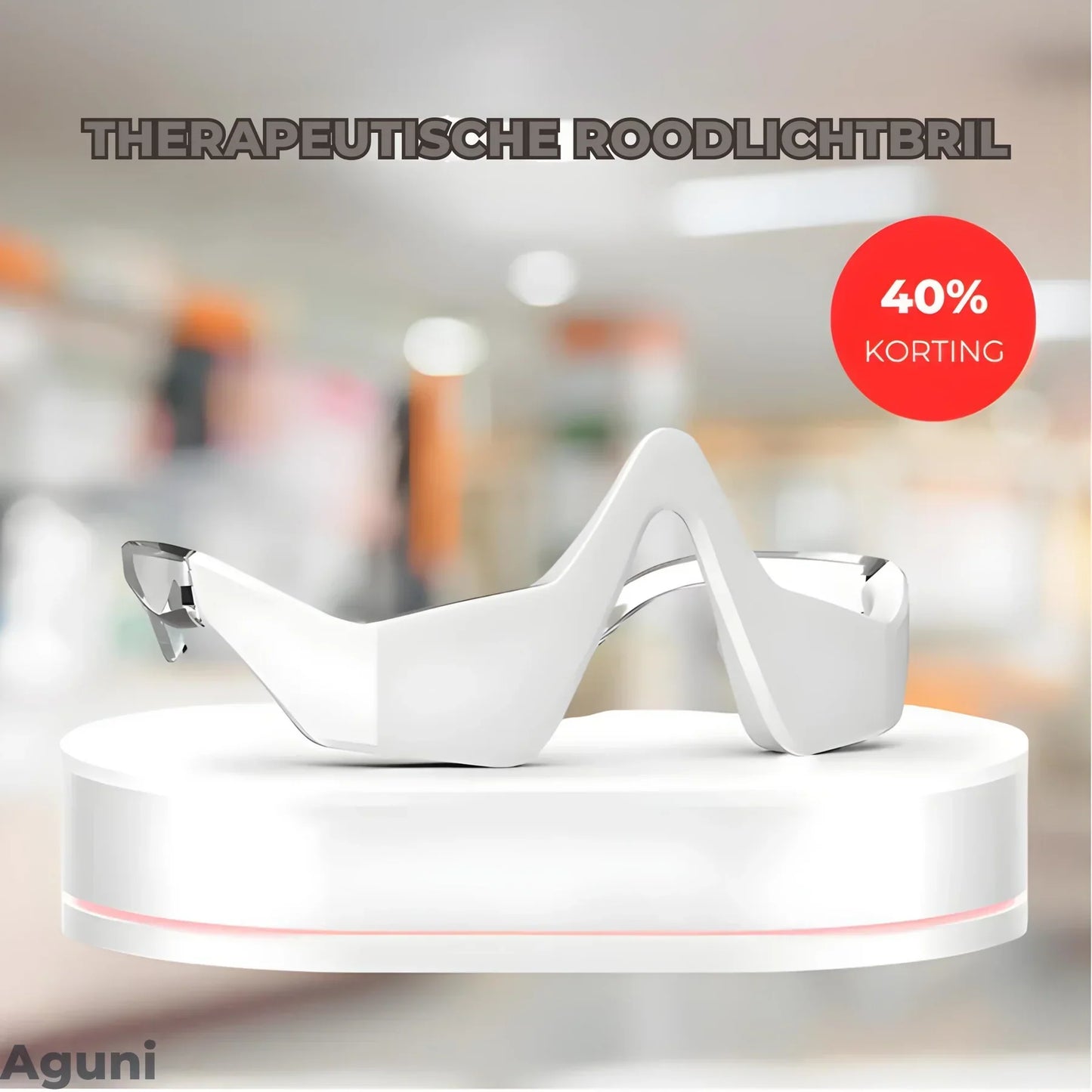 Advanced EMS Eye Massager With Red Light Therapy