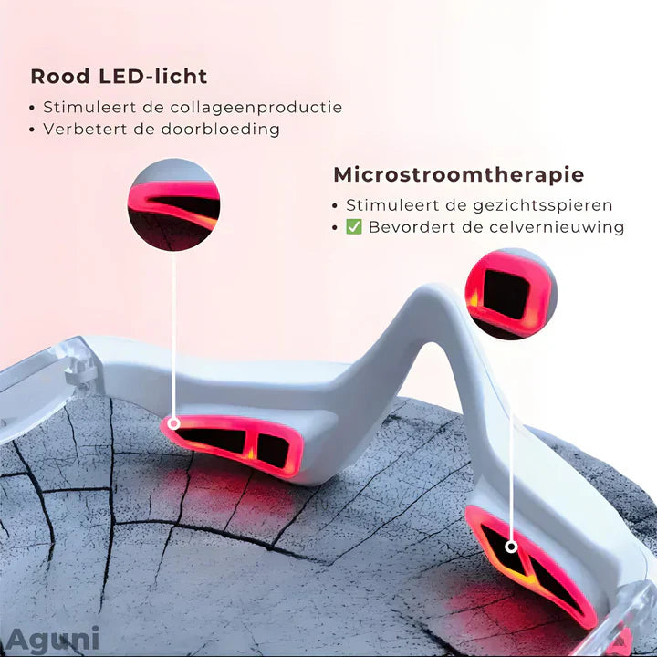 Advanced EMS Eye Massager With Red Light Therapy