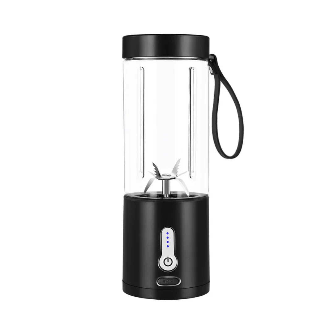 Portable 6-Blade Smoothie Maker - Compact Travel Blender