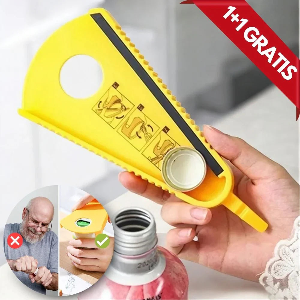 Comfortable Bottle Opener with Easy-Grip Handle