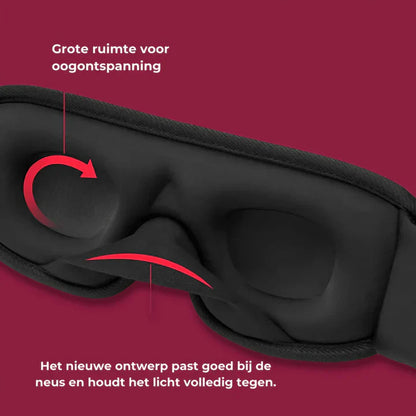 3D Contoured Sleep Mask