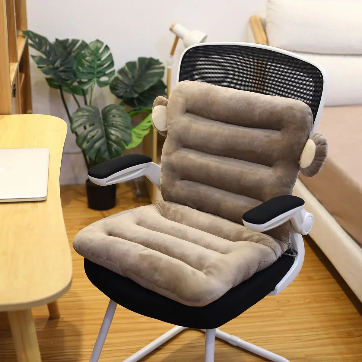 Ergonomic Support Cushion For Back & Seat Comfort
