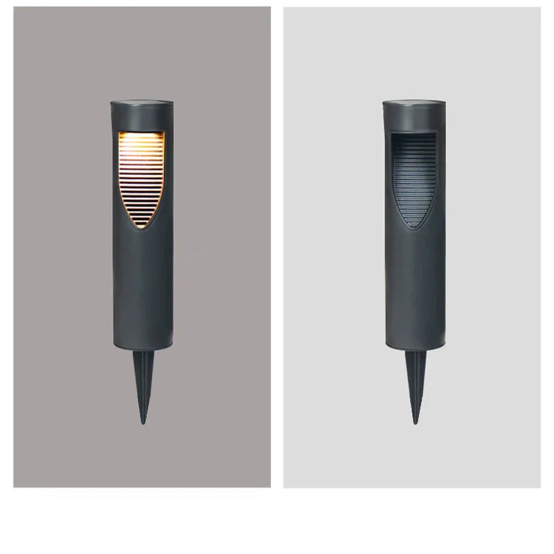 Stylish Solar LED Garden Lamp - Modern Outdoor Lighting for Patio and Garden
