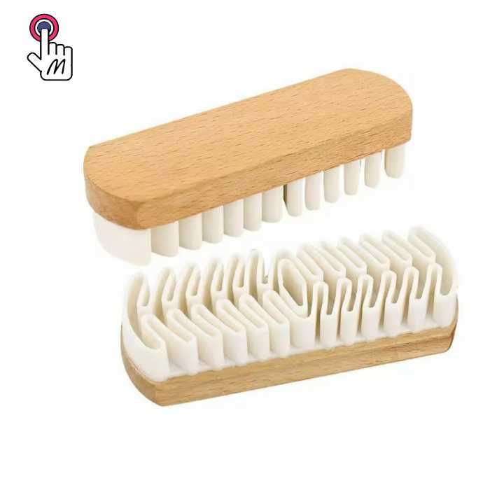 Soft Bristle Rubber Shoe Cleaning Brush
