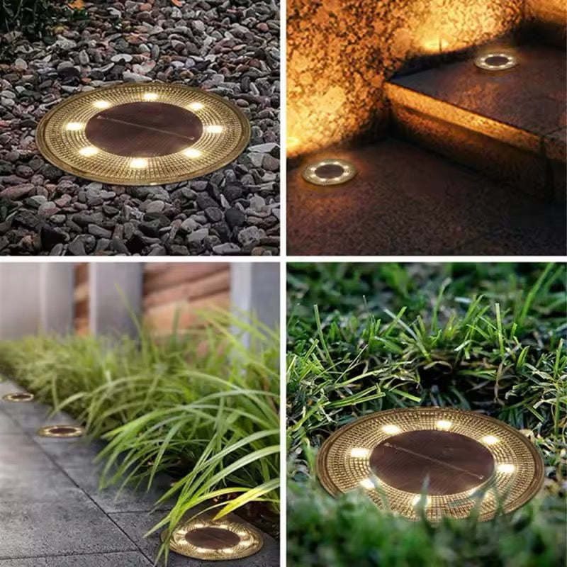 Solar-Powered Floor Lamp