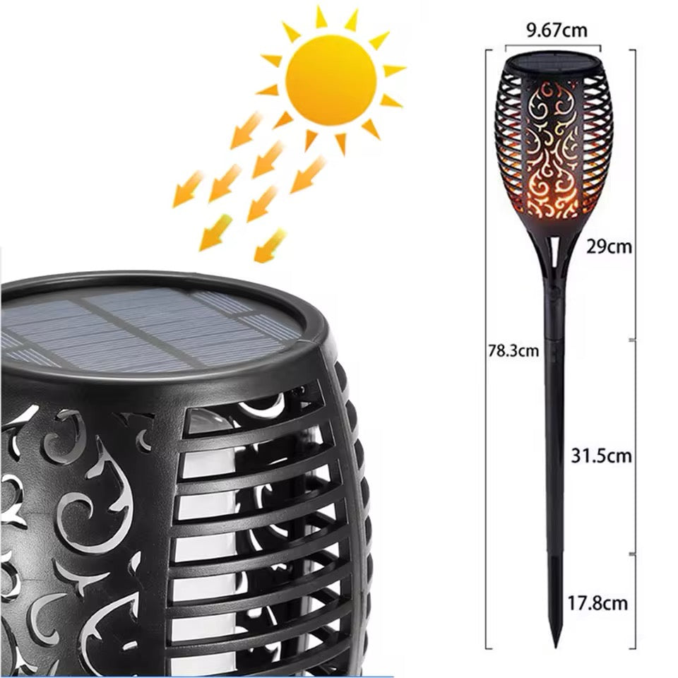 Solar Flame Torch Light