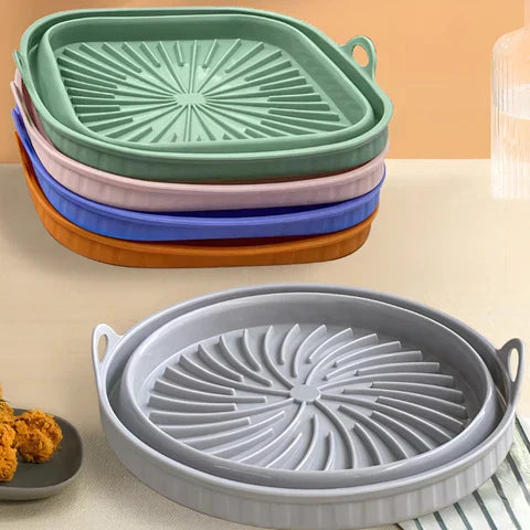 Non-Stick Heat-Resistant Silicone Liner for Air Fryers