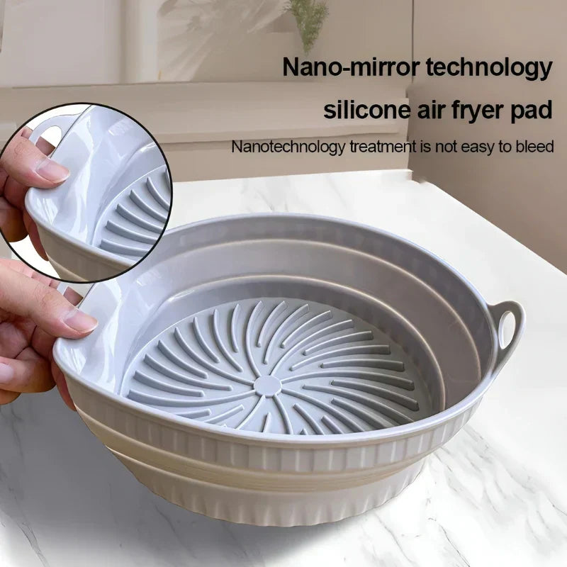 Non-Stick Heat-Resistant Silicone Liner for Air Fryers