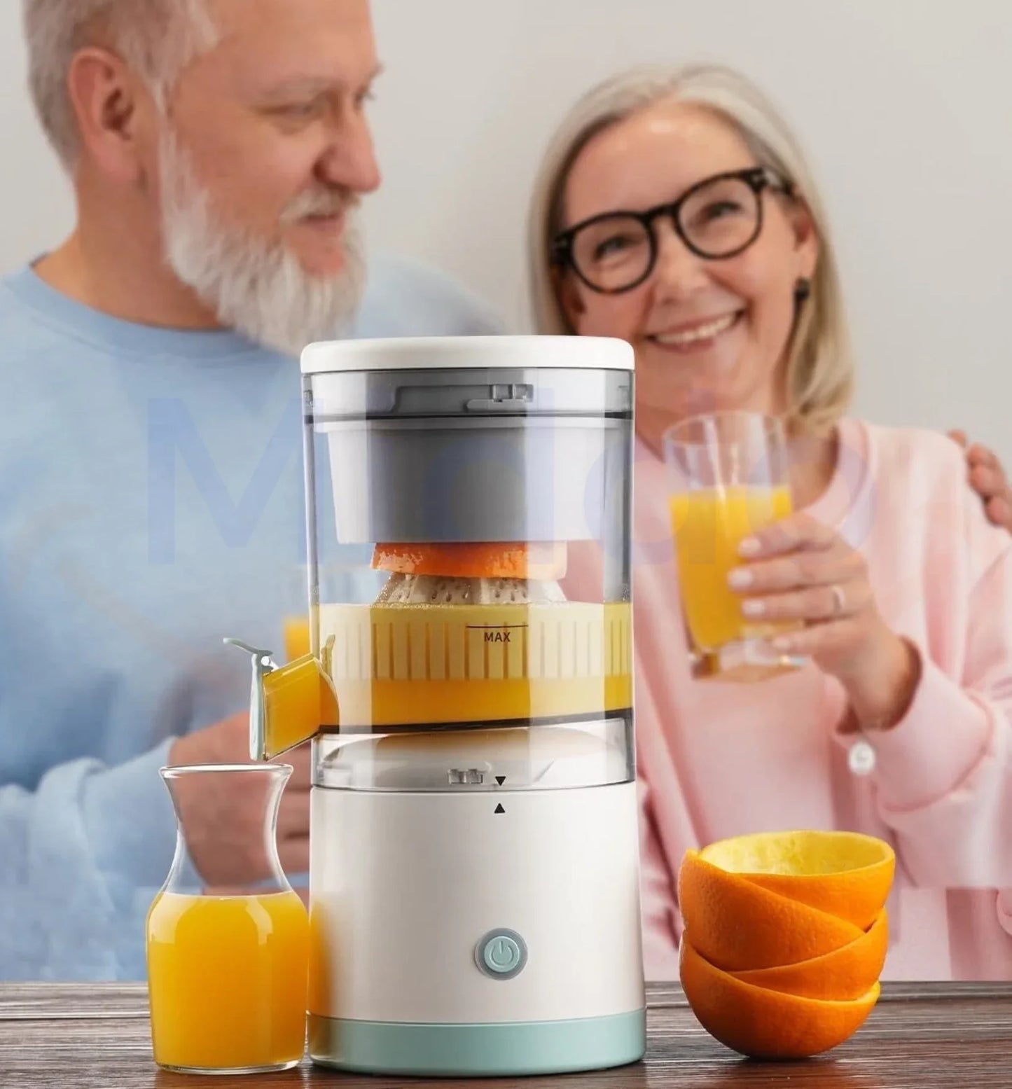 Electric Citrus Juicer with Collector – Fresh Juice in Seconds