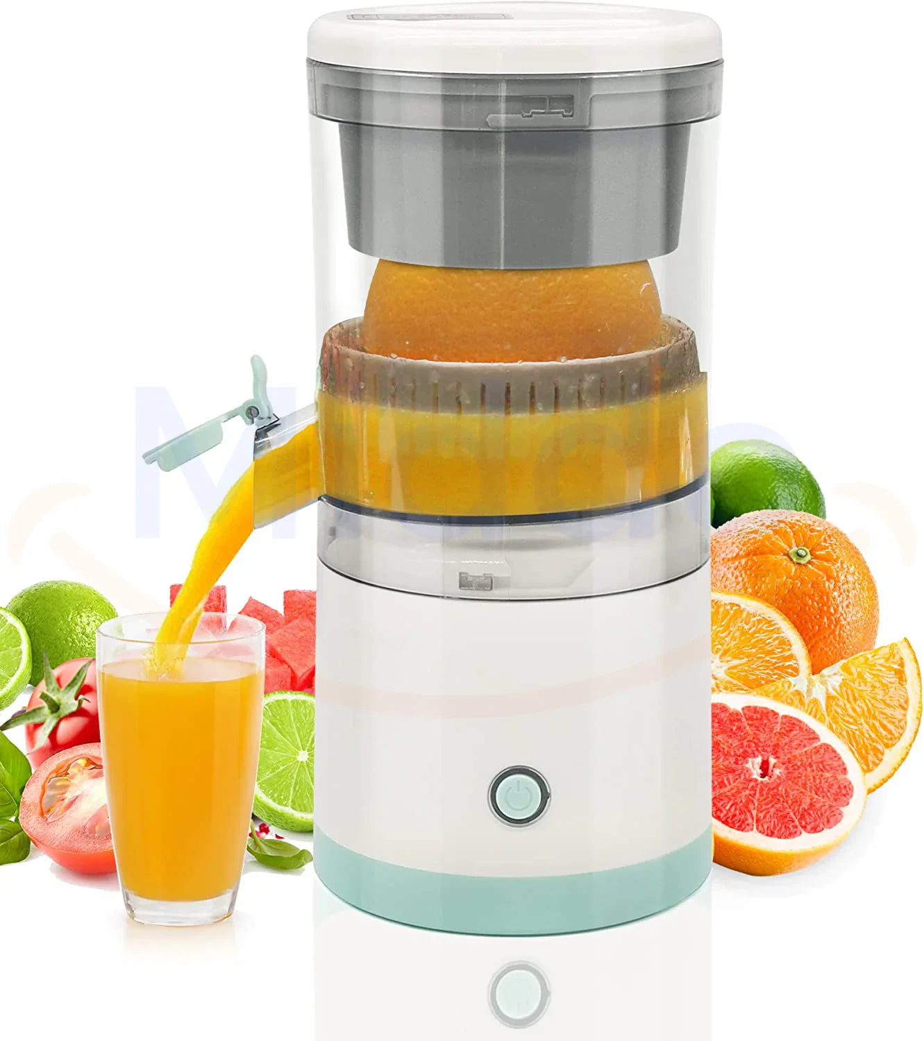 Electric Citrus Juicer with Collector – Fresh Juice in Seconds