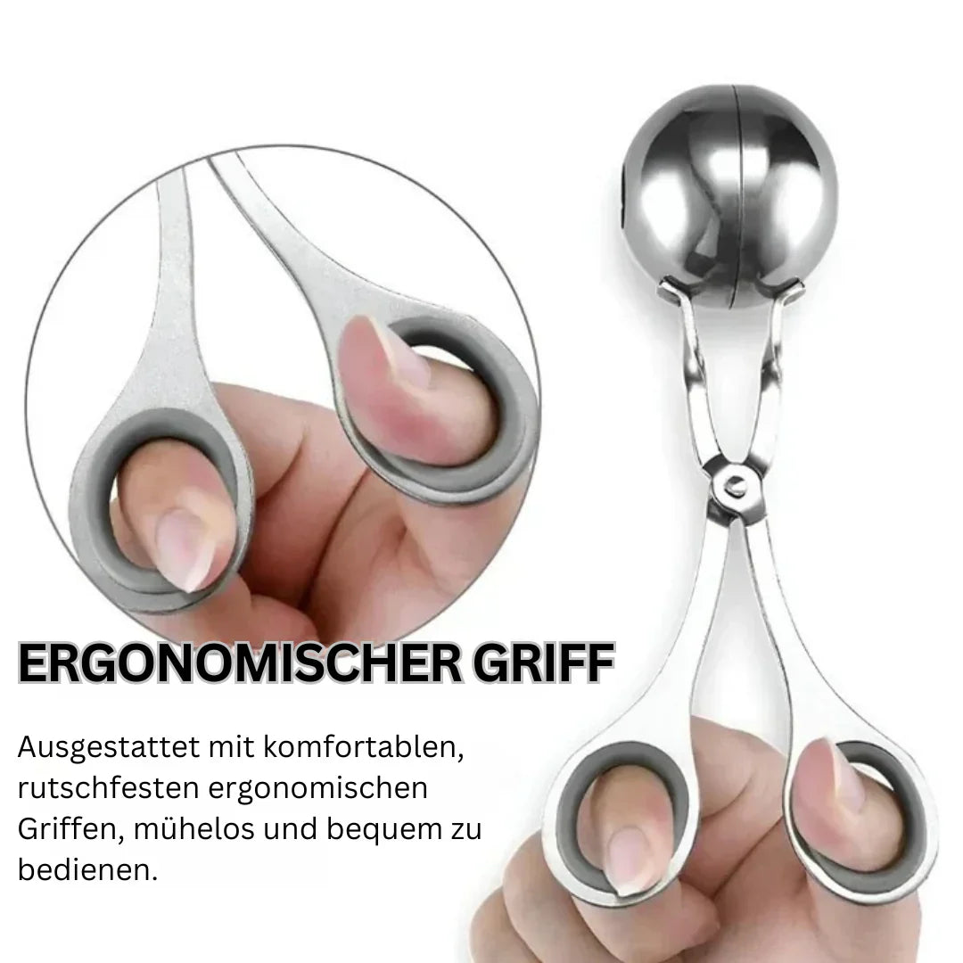Stainless Steel Meatball Tongs – Perfect Meatball Shaper