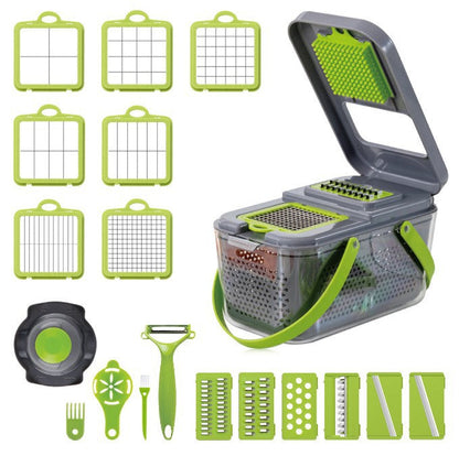 Multi-Function 18-in-1 Vegetable Slicer