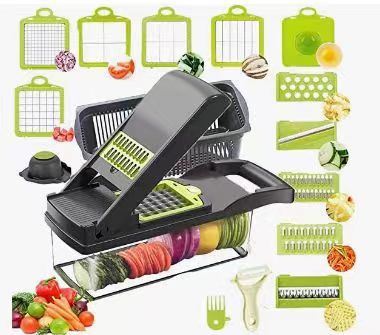Multi-Function 18-in-1 Vegetable Slicer