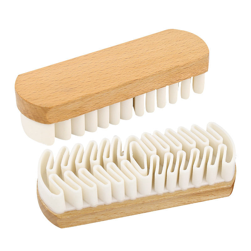 Soft Bristle Rubber Shoe Cleaning Brush