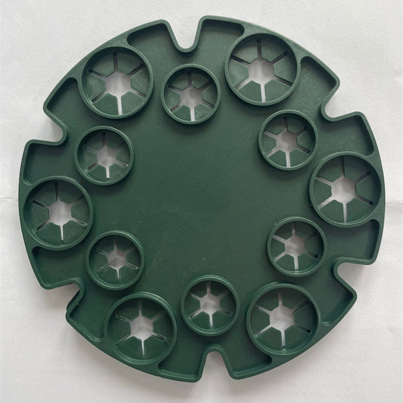 Bamboo Plant Support Ring - Sturdy Climbing Support for Tomatoes and Vining Plants