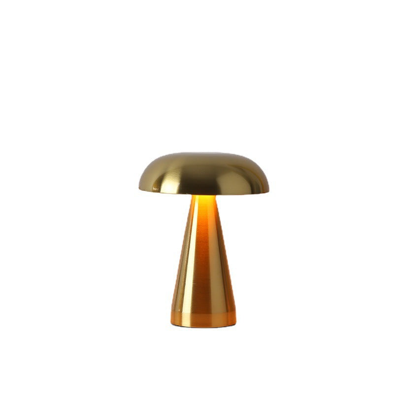 Modern Metal Mushroom Lamp