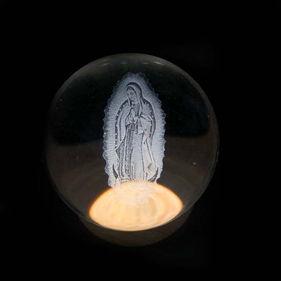 Glowing Moon Crystal Sphere