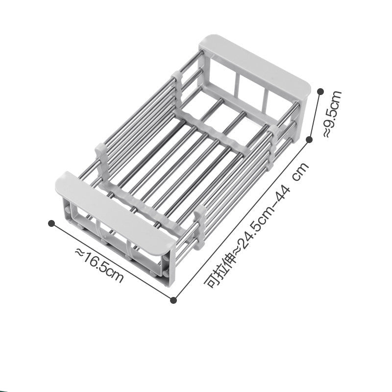 Expandable Over-the-Sink Dish Drying Rack