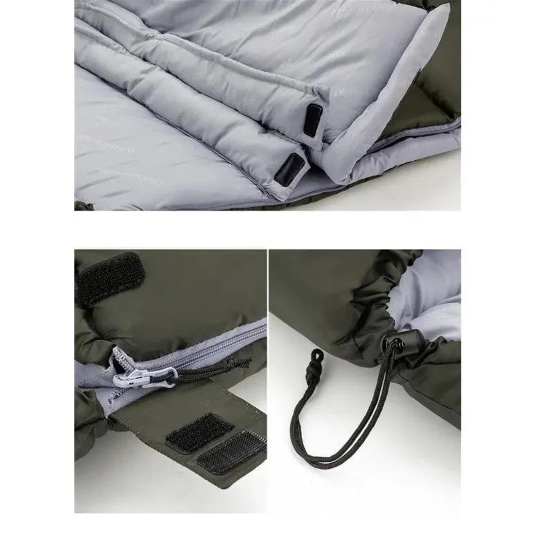 Ultralight Insulated Sleeping Bag for Camping - Cold Weather Outdoor Sleeping Bag