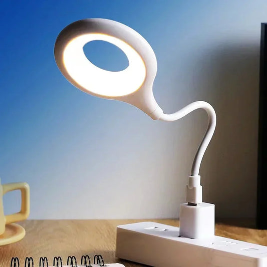 Portable Rechargeable LED Night Light - Adjustable Desk And Bedside Lamp For Comfort And Convenience