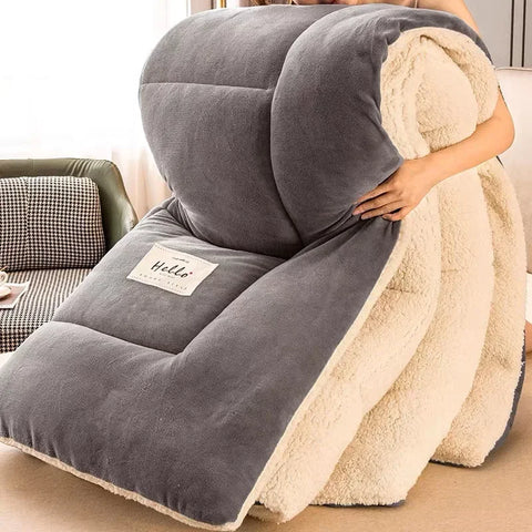 Luxury Double-Layer Flannel Fleece Winter Blanket