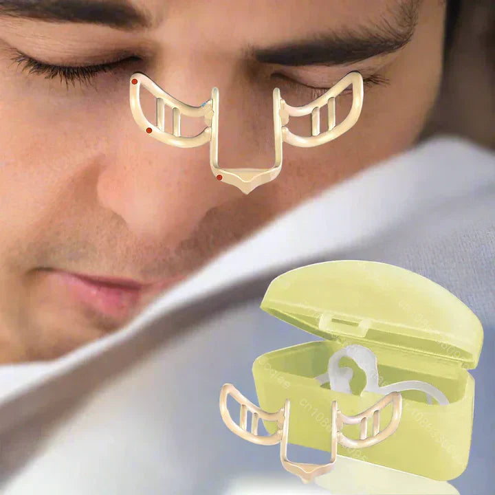 Ergonomic Anti-Snoring Clip For Peaceful Sleep