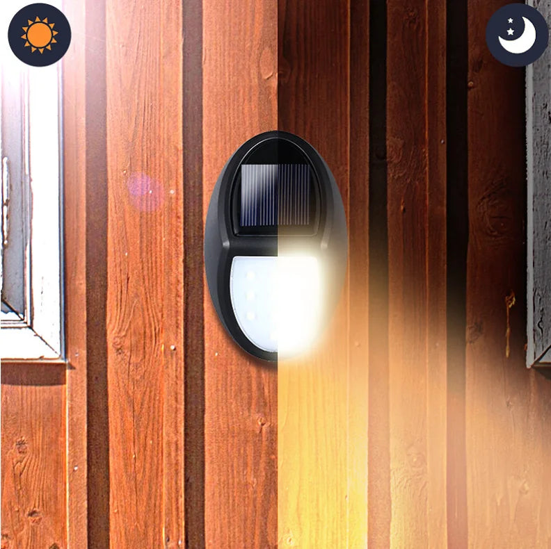Energy-Saving Solar LED Wall Light with Motion Sensor – Weatherproof Outdoor Lighting