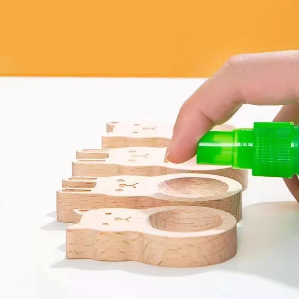 Aromatherapy Wooden Diffuser Set