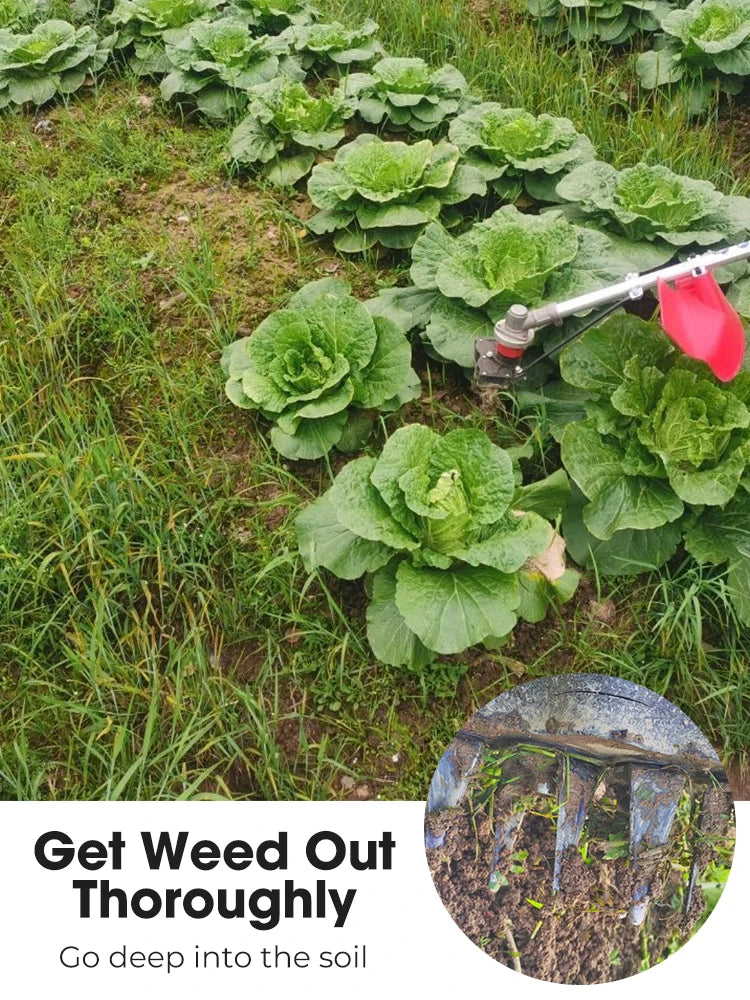 Weed Removal Head Attachment - Effective Lawn Tool for Weed Extraction